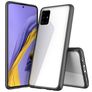 Mobigear Crystal Samsung Galaxy A51 Hoesje Hardcase Backcover - Zwart / Transparant