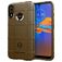 Mobigear Rugged Shield Motorola Moto E6 Plus Hoesje Flexibel TPU Backcover Shockproof - Bruin