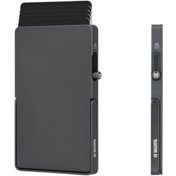 Valenta Cardprotector Aluminium Pasjeshouder - 5 Pasjes - MagSafe Compatible - Grijs