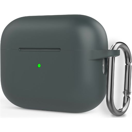 Mobigear Classic Apple AirPods Pro 2 Hoesje Flexibel Siliconen - Grijs