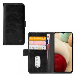 Mobilize Elite Gelly Samsung Galaxy A12 Hoesje Bookcase - Zwart