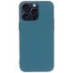 Mobiparts iPhone 15 Pro Max Siliconen Hoesje Backcover - Blueberry Blue
