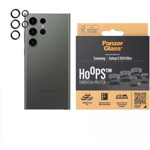 PanzerGlass Hoops Samsung Galaxy S24 Ultra Glazen Camera Lens Protector - Case Friendly