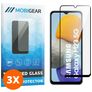 Mobigear Premium Samsung Galaxy M23 Glazen Screenprotector - Case Friendly - Zwart (3-Pack)