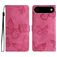 Mobigear Butterfly iPhone Air Hoesje Bookcase Portemonnee - Rood