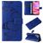 Mobigear Butterfly iPhone 16 Hoesje Bookcase Portemonnee - Blauw