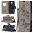 Mobigear Butterfly Xiaomi Redmi Note 9 Hoesje Bookcase Portemonnee - Grijs