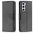 Mobigear Excellent Samsung Galaxy S23 Hoesje Bookcase Portemonnee - Zwart