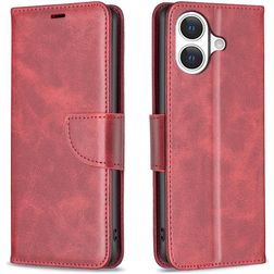 Mobigear Excellent iPhone 17 Hoesje Bookcase Portemonnee - Rood