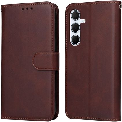 Mobigear Wallet Samsung Galaxy A36 Hoesje Bookcase Portemonnee - Bruin