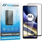 Mobigear Premium Motorola Moto G51 5G Glazen Screenprotector - Case Friendly - Zwart