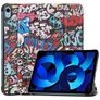Mobigear Tri-Fold iPad 11 (2025) Hoes Bookcase - Graffiti