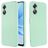 Mobigear Rubber Touch OPPO A17 Siliconen Hoesje Backcover - Groen