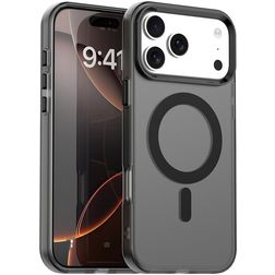 Mobigear Shockproof iPhone 18 Pro Max MagSafe Hoesje Hardcase Backcover - Zwart
