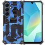 Mobigear Armor Stand Samsung Galaxy A16 Hoesje Hardcase Backcover Shockproof met Standaard - Donkerblauw