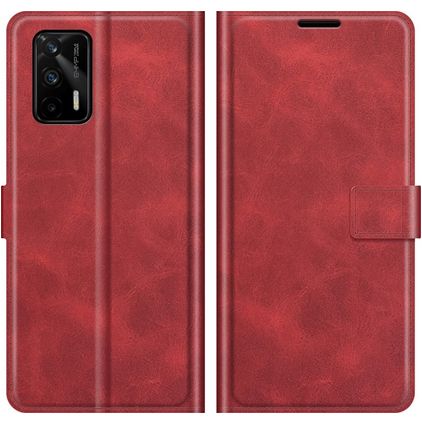 Mobigear Wallet Realme GT Hoesje Bookcase Portemonnee - Rood