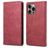 Mobigear Wallet iPhone 16 Pro Max Hoesje Bookcase Portemonnee - Rood