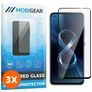 Mobigear Premium ASUS Zenfone 8 Glazen Screenprotector - Case Friendly - Zwart (3-Pack)