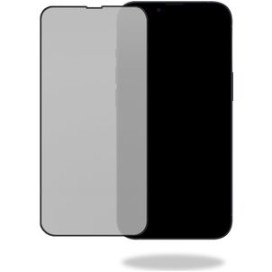 Mobilize iPhone 15 Pro Glazen Screenprotector Privacy - Case Friendly - Zwart