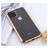 Mobigear Royal iPhone 11 Pro Hoesje Flexibel TPU Backcover - Transparant / Goud