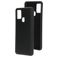 Mobiparts Samsung Galaxy A21s Siliconen Hoesje Backcover - Zwart