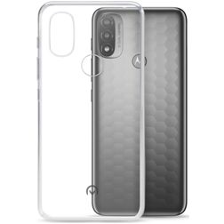 Mobilize Gelly Doorzichtig Motorola Moto E20 Hoesje Flexibel TPU Backcover - Transparant