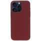Mobiparts iPhone 15 Pro Max Siliconen Hoesje Backcover - Plum Red