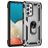 Mobigear Armor Ring Samsung Galaxy A53 Hoesje Hardcase Backcover Shockproof met Ringhouder - Zilver