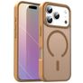 Mobigear Shockproof iPhone 17 Pro MagSafe Hoesje Hardcase Backcover - Desert Gold