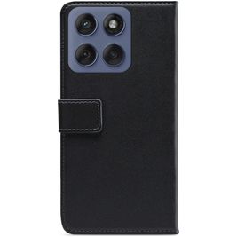 Mobilize Classic Gelly Motorola Edge 60 Fusion Hoesje Bookcase Portemonnee - Zwart