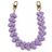 Mobigear Hard kunststof Heart Universeel Verstelbaar Telefoonkoord - Pastel Purple