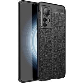 Mobigear Luxury Xiaomi 12T Hoesje Flexibel TPU Backcover - Zwart
