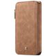 Caseme 007 Samsung Galaxy S10 Plus Hoesje Uitneembare 2in1 Bookcase Portemonnee - Bruin
