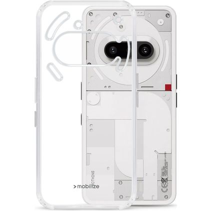 Mobilize Gelly Case Doorzichtig Nothing Phone (3a) Lite Hoesje Flexibel TPU Backcover - Transparant