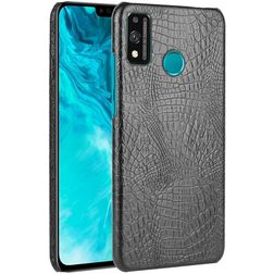 Mobigear Croco HONOR 9X Lite Hoesje Hardcase Backcover - Zwart