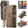 Caseme C30 iPhone 14 Pro Max Hoesje Bookcase Portemonnee - Bruin