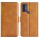 Mobigear Slim Magnet TCL 30 SE Hoesje Bookcase Portemonnee - Cognac
