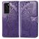 Mobigear Butterfly Huawei P40 Hoesje Bookcase Portemonnee - Paars