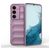 Mobigear Bumpy Samsung Galaxy S24 Hoesje Flexibel TPU Backcover - Paars