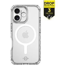 ITSKINS Level 2 HybridMagClear R Doorzichtig iPhone 17 MagSafe Hoesje Hardcase Backcover Shockproof - Transparant