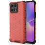 Mobigear Honeycomb HONOR X8 Hoesje Hardcase Backcover Shockproof - Rood