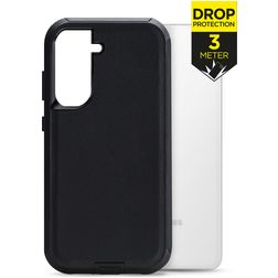 Mobilize Defender Samsung Galaxy S21 FE Hoesje Hardcase Backcover Shockproof - Zwart