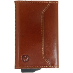 Valenta Card Case Plus Leren Pasjeshouder - 7 Pasjes - Bruin