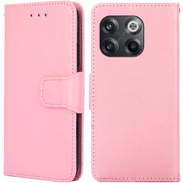 Mobigear Wallet OnePlus 10T Hoesje Bookcase Portemonnee - Roze