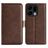 Mobigear Slim Magnet OPPO Find X9 Hoesje Bookcase Portemonnee - Bruin