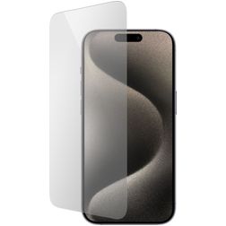 Mobiparts Regular iPhone 15 Pro Glazen Screenprotector - Case Friendly
