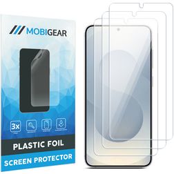 Mobigear Samsung Galaxy S25 Edge Screenprotector Folie - Case Friendly (3-Pack)