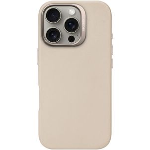 Decoded iPhone 16 Pro MagSafe Hoesje Echt Leer Backcover - Clay