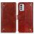 Mobigear Ranch Nokia G60 5G Hoesje Bookcase Portemonnee - Bruin