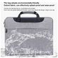 Haweel Oxford Laptop Aktetas 15 - 16 inch Laptoptas + Handvat - Grijs